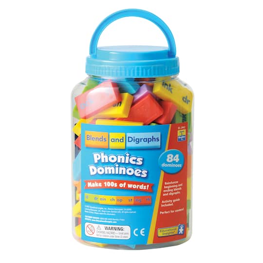 Educational Insights Phonics Dominoes Blends & Digraphs